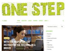 Tablet Screenshot of onestepnola.org